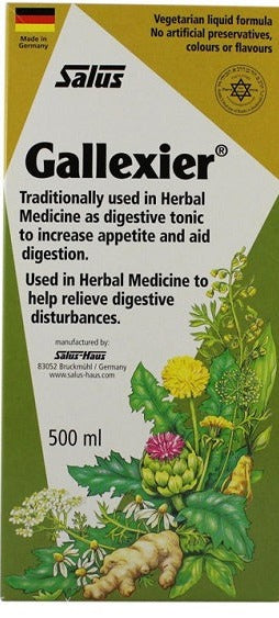 SALUS GALLEXIER HERBAL BITTERS 500ml, 4004148017353 – Finlandia Natural ...
