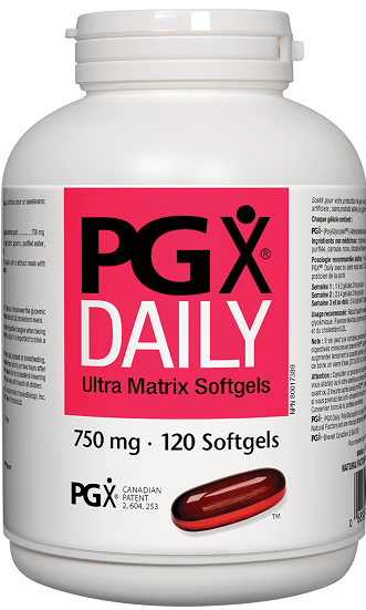 Natural Factors PGX Daily Ultra Matrix 750mg 120sg