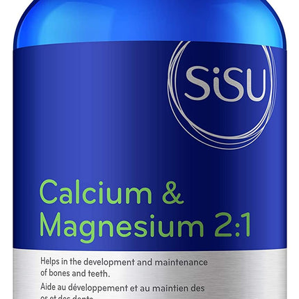 Sisu Calcium and Magnesium 2:1 180tabs