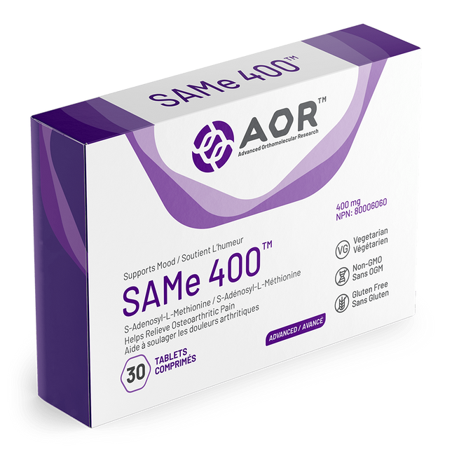 AOR SAMe 400mg 60tabs