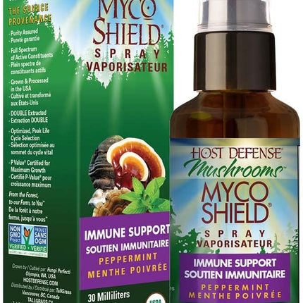 Host Defense Myco Shield Spray Peppermint 30ml