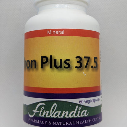 Finlandia Iron Plus 37.5mg 60caps