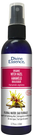 Divine Essence Organic Witch Hazel 110ml
