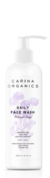 Carina Organics Daily Face Wash 250ml 