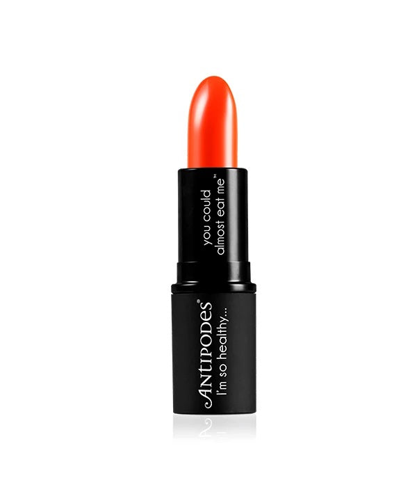 Antipodes Piha Beach Tangerine Moisture-Boost Natural Lipstick 4g