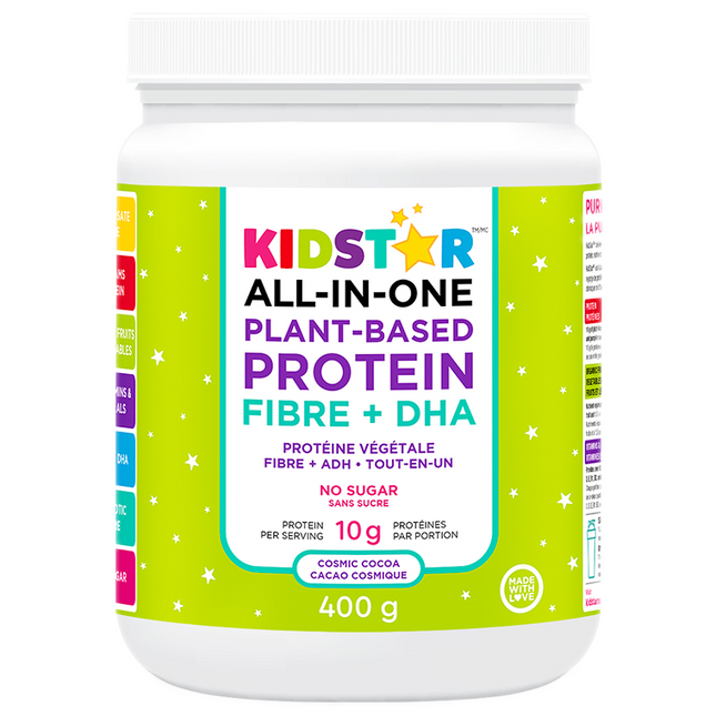 KidStar All-in-One Plant-Based Protein Fibre + DHA Cosmic Cocoa 400g