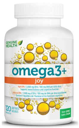 Genuine Health Omega3+ Joy 120sg