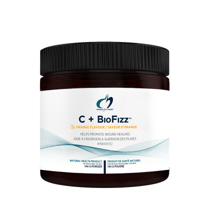 DESIGNS FOR HEALTH C + BIOFIZZ  ORANGE FLAVOUR 144g