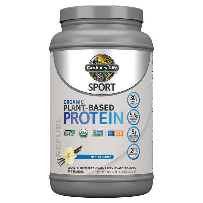 Garden of Life Sport Organic Plant-Based Protein Vanilla 806g