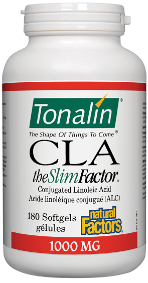 Natural Factors CLA Tonalin 1000mg 180sg