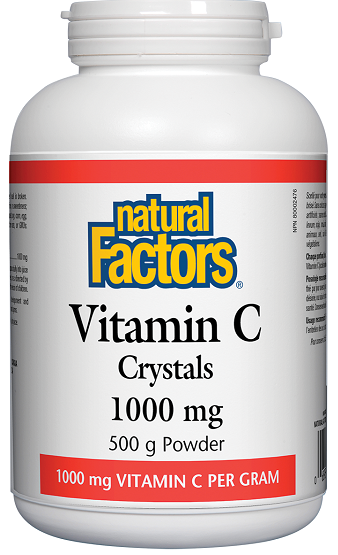 Natural Factors Vitamin C Crystals 500g 