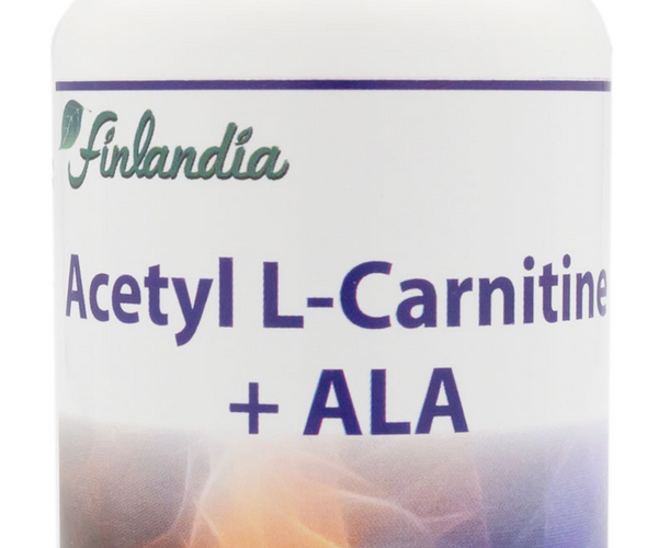 FINLANDIA ACETYL L-CARNITINE PLUS ALPHA LIPOIC ACID 60s, 60484 Finlandia Natural Pharmacy FINLANDIA ACETYL L-CARNITINE PLUS ALPHA LIPOIC ACID 60s, 60484 Finlandia Natural Pharmacy