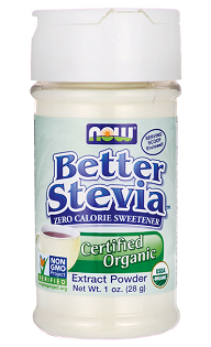 Now Better Stevia Shaker 28g