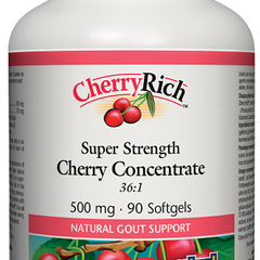 Natural Factors CherryRich Super Strength Concentrate 500mg 90sg