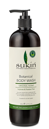 Sukin Botanical Body Wash 500ml