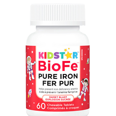 KidStar BioFe Pure Iron Chewable 60tabs