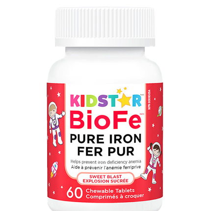 Biofe KIDSTAR BIOFE+ PURE IRON CHEWABLES 60tabs, 855938001021 – Finlandia ...