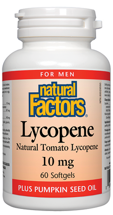 Natural Factors Lycopene 10mg 60sg