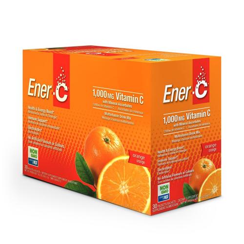 Ener-C Orange Multivitamin Drink Mix 30pks