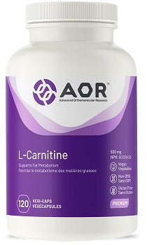 AOR L-Carnitine 500mg 120caps