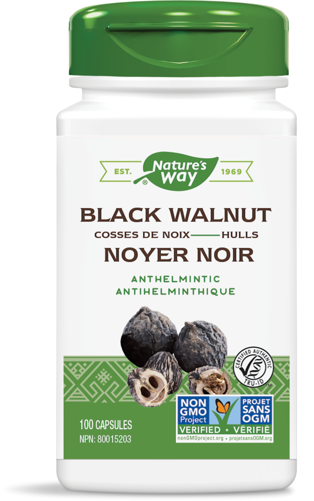 Nature's Way Black Walnut Hulls 100caps