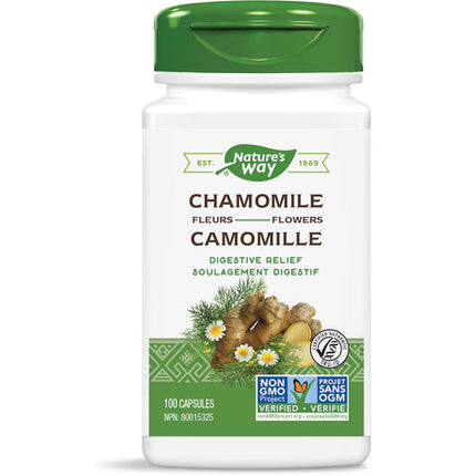 NATURE'S WAY CHAMOMILE FLOWERS 350mg 100caps