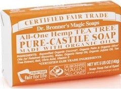 Dr Bronners Tea Tree Soap Bar 142g