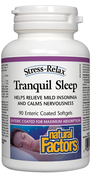 Natural Factors Tranquil Sleep 90sg