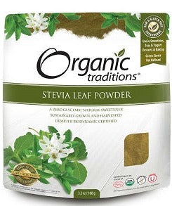 Organic Traditions Stevia Lead Powder 100g 