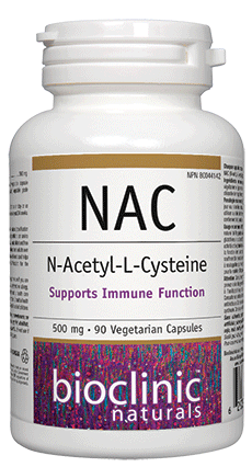 Bioclinic Naturals NAC 500mg 90vcaps