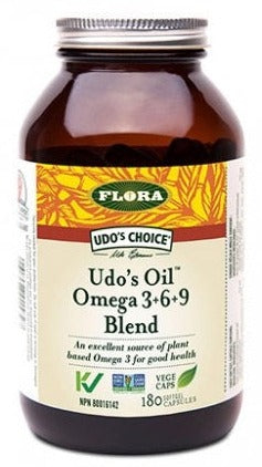 Flora Udos Oil 3-6-9 Blend 1000mg 180sg