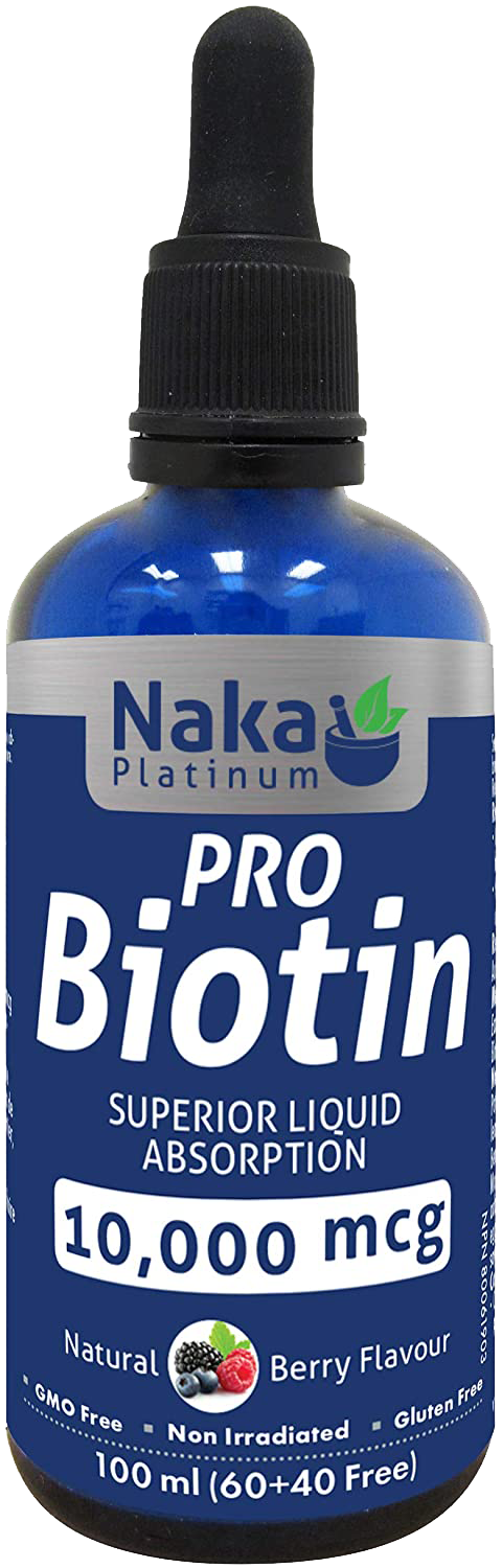 NAKA PRO 生物素 10,000mcg BONUS 100ml