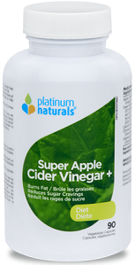 Platinum Naturals Super Apple Cider Vinegar + Diet 90cap