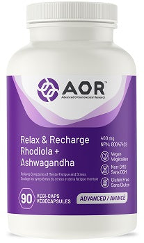 AOR RELAX & RECHARGE 400mg 90vcaps