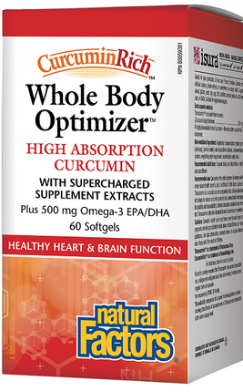 Natural Factors Whole Body Optimizer 60sg 