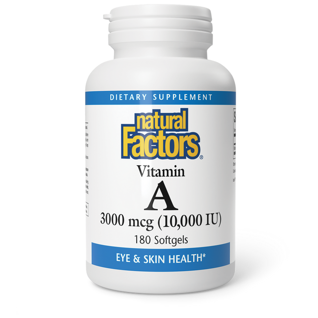 NATURAL FACTORS VITAMIN A 180sg