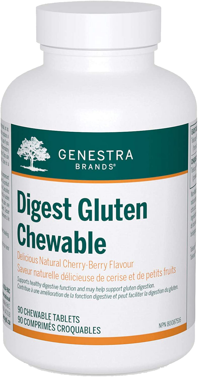 Genestra Brands Digest Gluten Chewable 90tabs