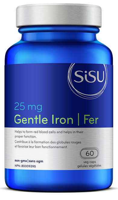 Sisu Genlte Iron 25mg 60vcaps