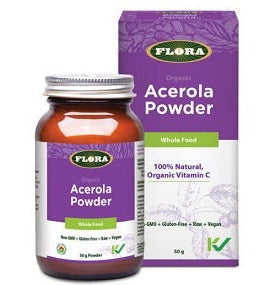 Flora Organic Acerola Powder 50g