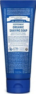 Dr Bronners Organic Shaving Soap Peppermint 207ml