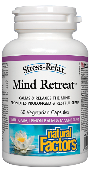 Natural Factors Mind Retreat 60vcaps 