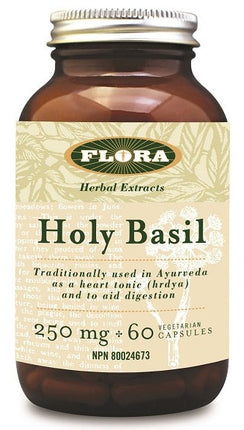 Flora Holy Basil 250mg 60vcaps 