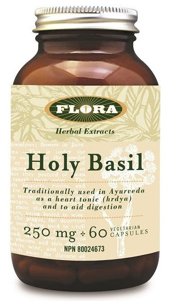 Flora Holy Basil 250mg 60vcaps 