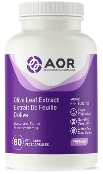 AOR OLIVE LEAF EXTRACT 400mg 60caps