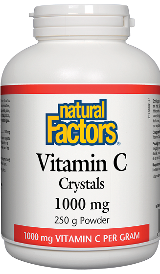 Natural Factors Vitamin C Crystals 250g