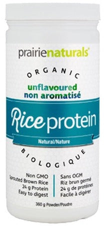 Prairie Naturals Organic Rice Protein Natural 360g