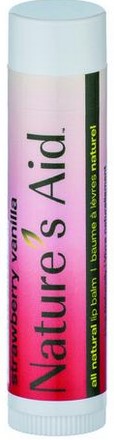 Nature's Aid Strawberry Vanilla Lip Balm 4.25g