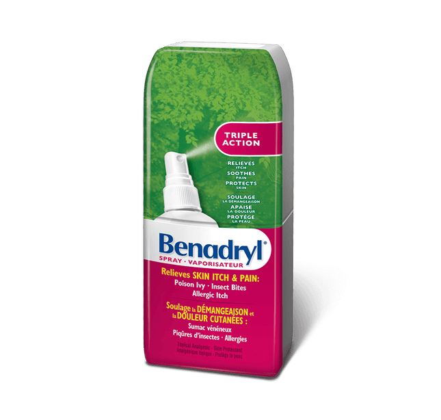 BENADRYL TRIPLE ACTION ITCH RELIEF SPRAY 59ml