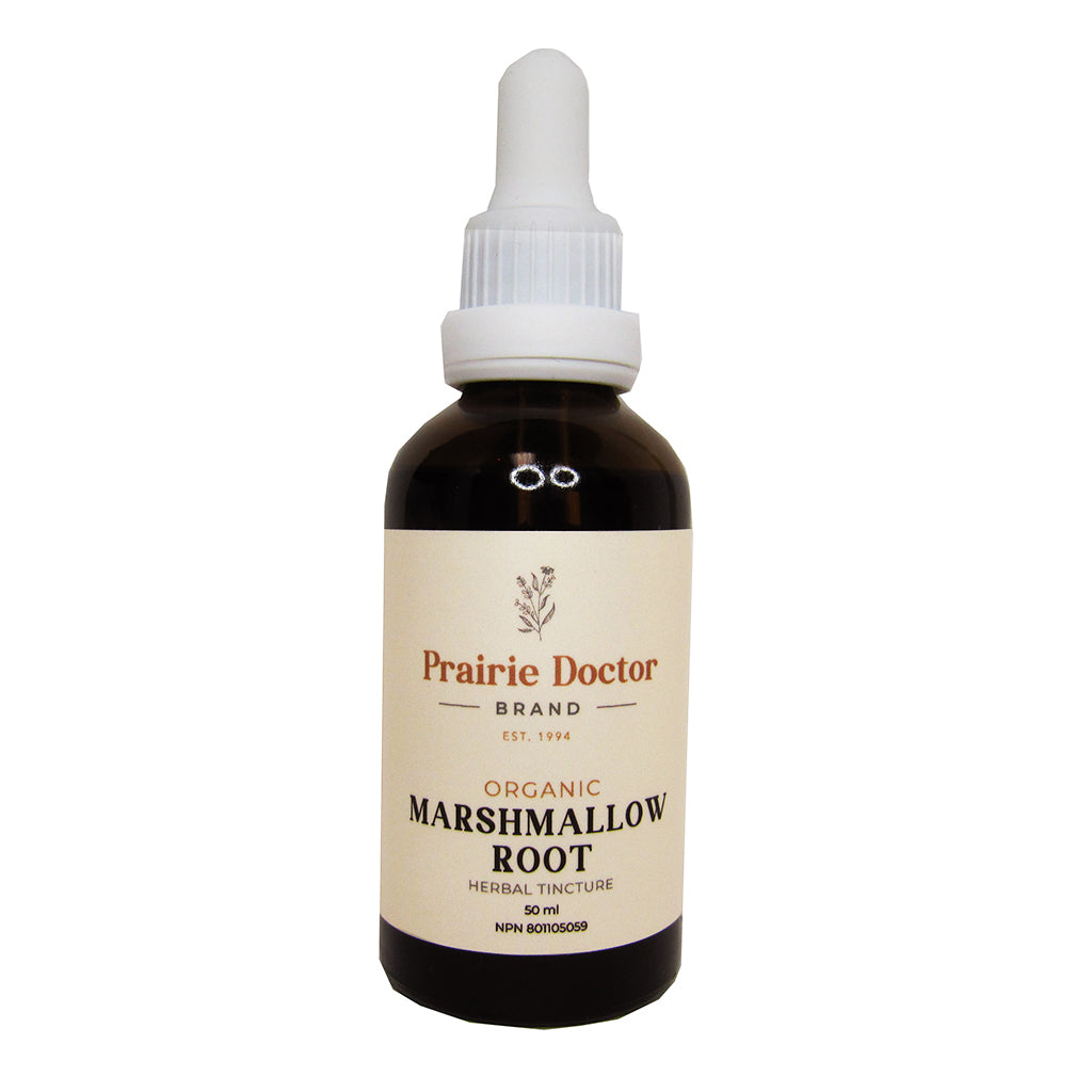 PRAIRIE DOCTOR MARSHMALLOW ROOT TINCTURE 50ml, 628924999752 Finlandia Natural Pharmacy
