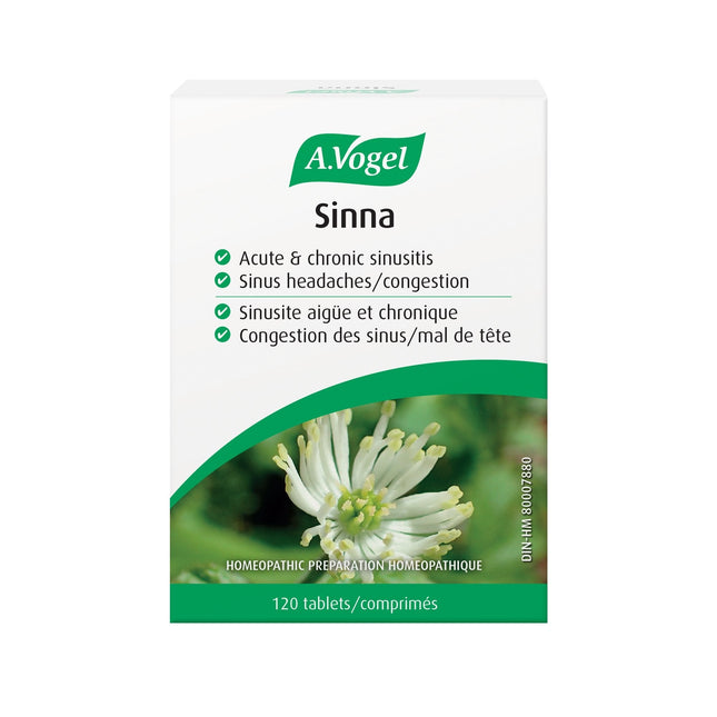 A.VOGEL SINNA TABLETS FOR SINUS CONGESTION120tabs